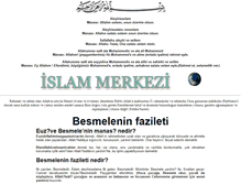 Tablet Screenshot of islammerkezi.com